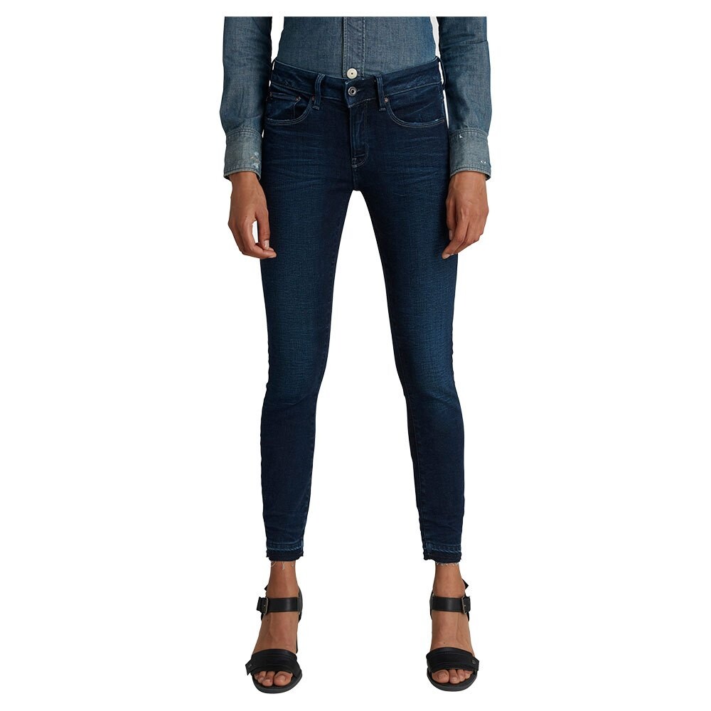 

Джинсы G-Star 3301 Mid Skinny Ankle, синий