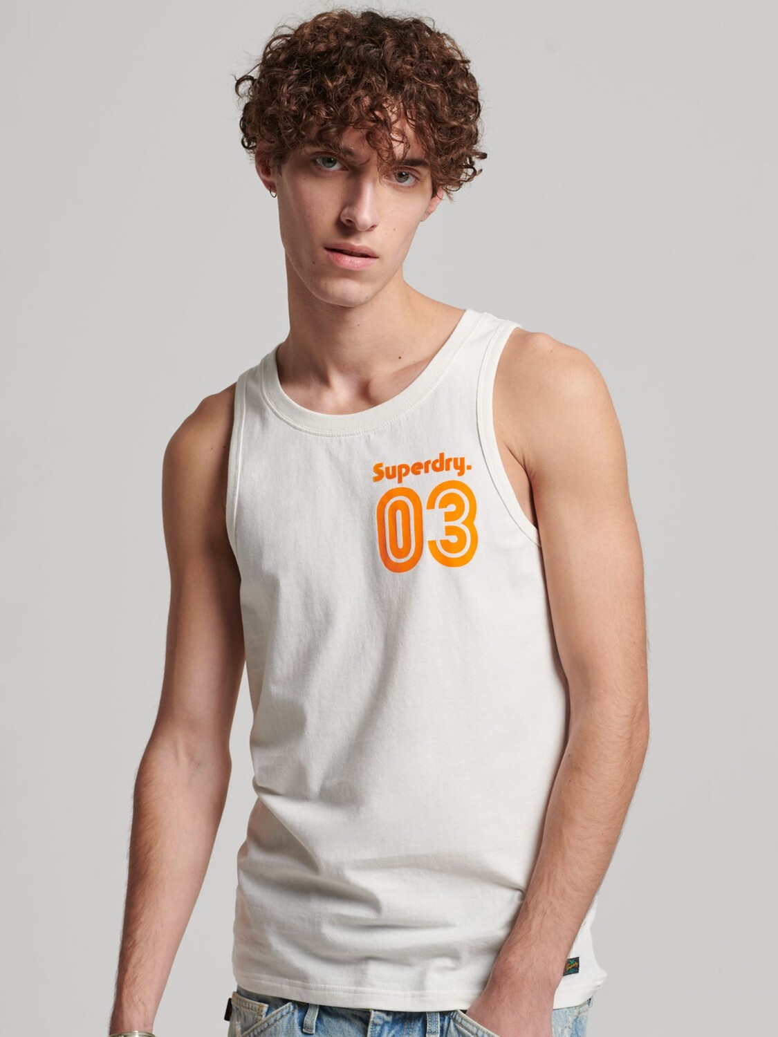 

Классический жилет Superdry Vintage Terrain, Off White