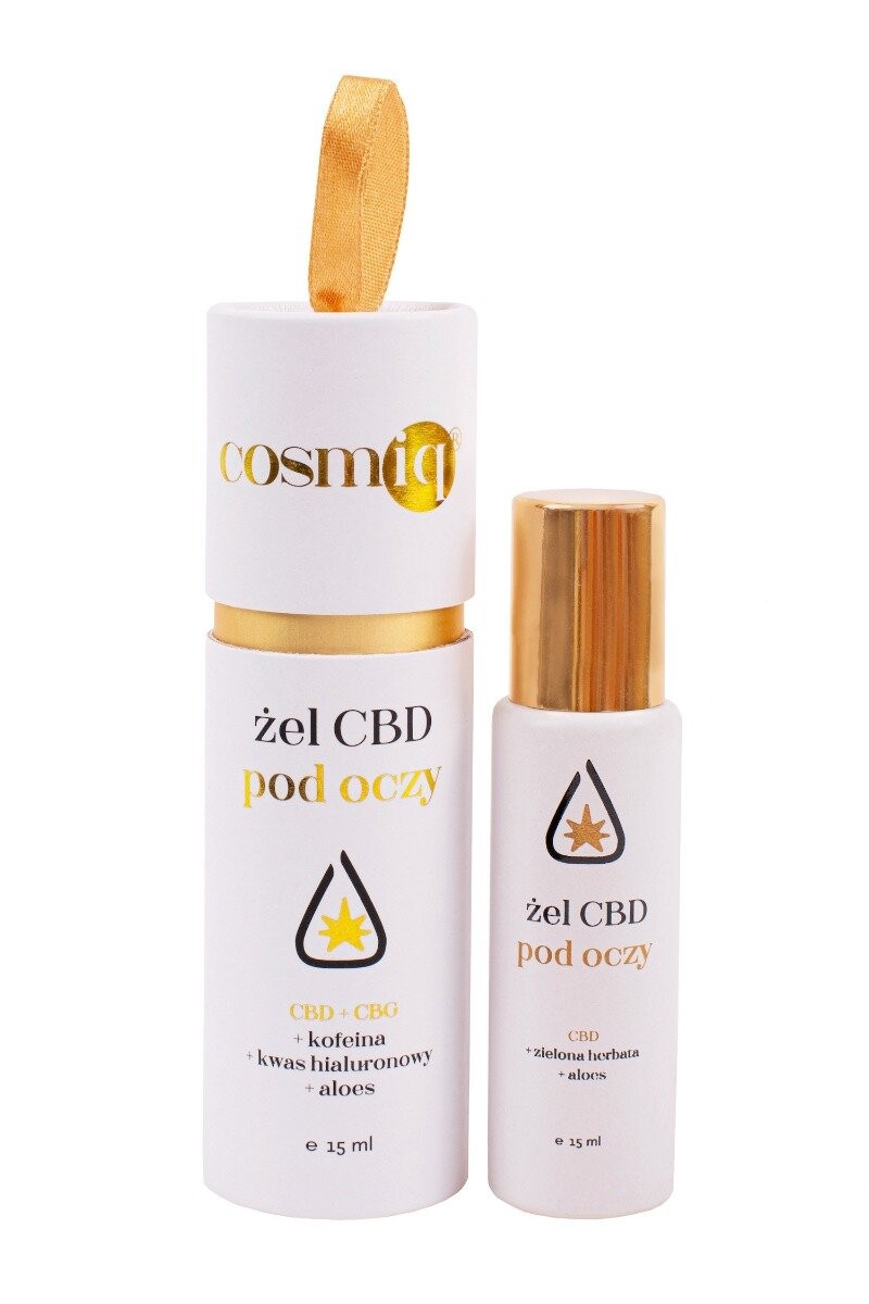 

CosmIQ, гель для глаз с КБД, 15 мл