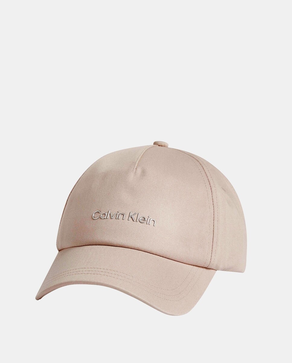 

Серая хлопковая кепка Calvin Klein, серый
