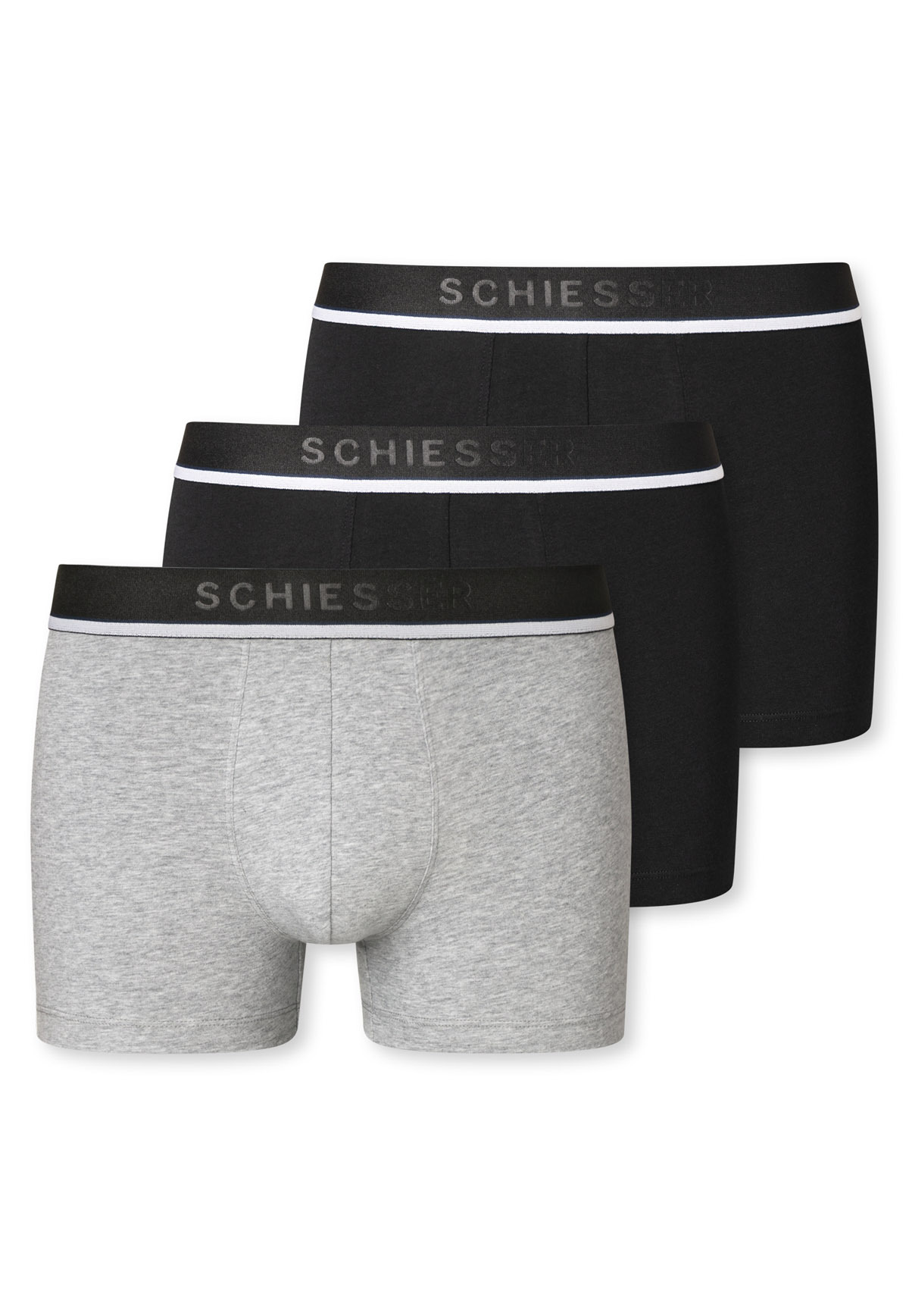 

Боксеры Schiesser Boxershort 3 шт, черный