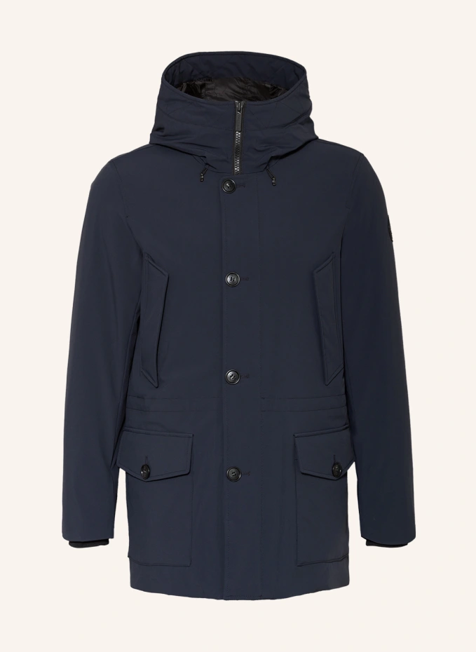 

Пуховая парка arctic stretch Woolrich, синий