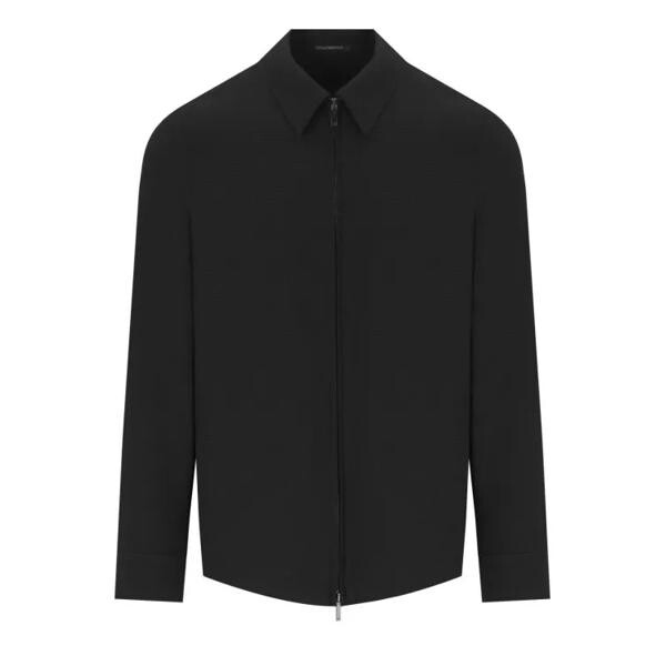 

Куртка crepe jacket Emporio Armani, черный