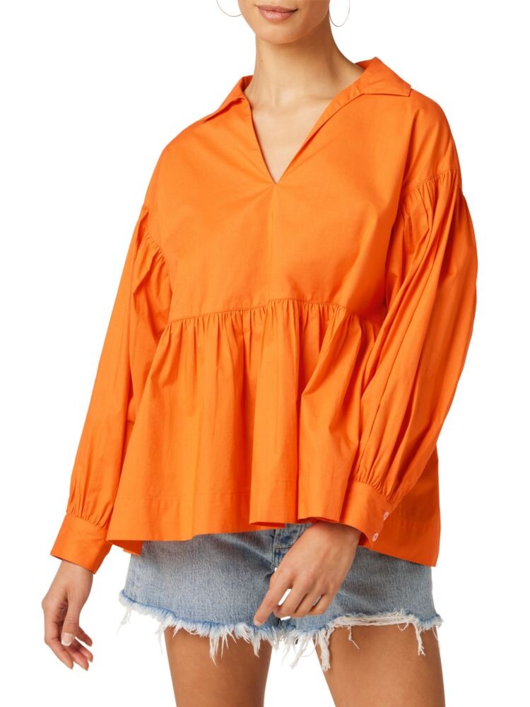 

Блузка Leni с воротником Joe'S Jeans, цвет Sun Orange