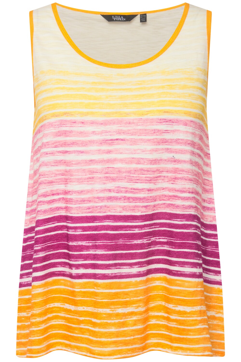 

Футболка Ulla Popken Strick Top, цвет mandarine