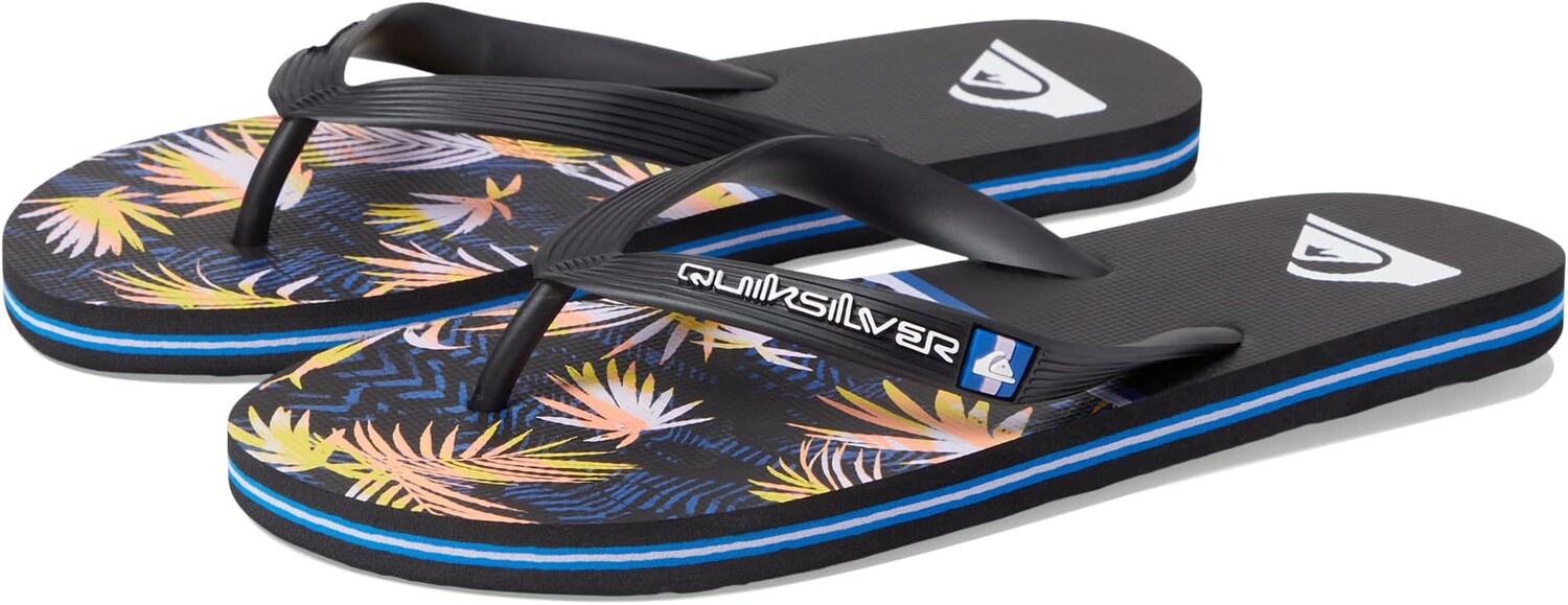 

Шлепанцы Molokai Print Quiksilver, цвет (Division) Black 1