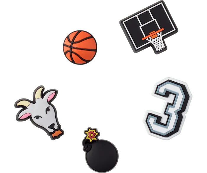 

Джиббитсы Basketball Star 5 Pack Crocs