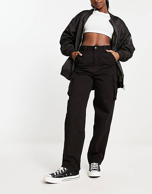 

Черные брюки карго Dr Denim Bella