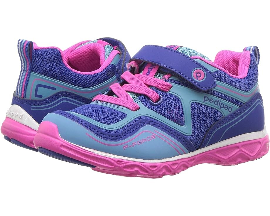 

Кроссовки pediped Force Flex, цвет Navy/Fuchsia