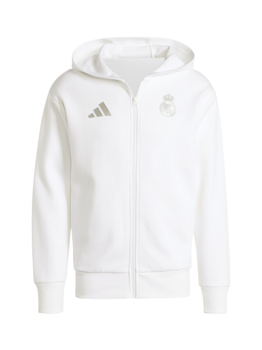 

Спортивная толстовка ADIDAS PERFORMANCE Athletic Zip-Up Hoodie, белый