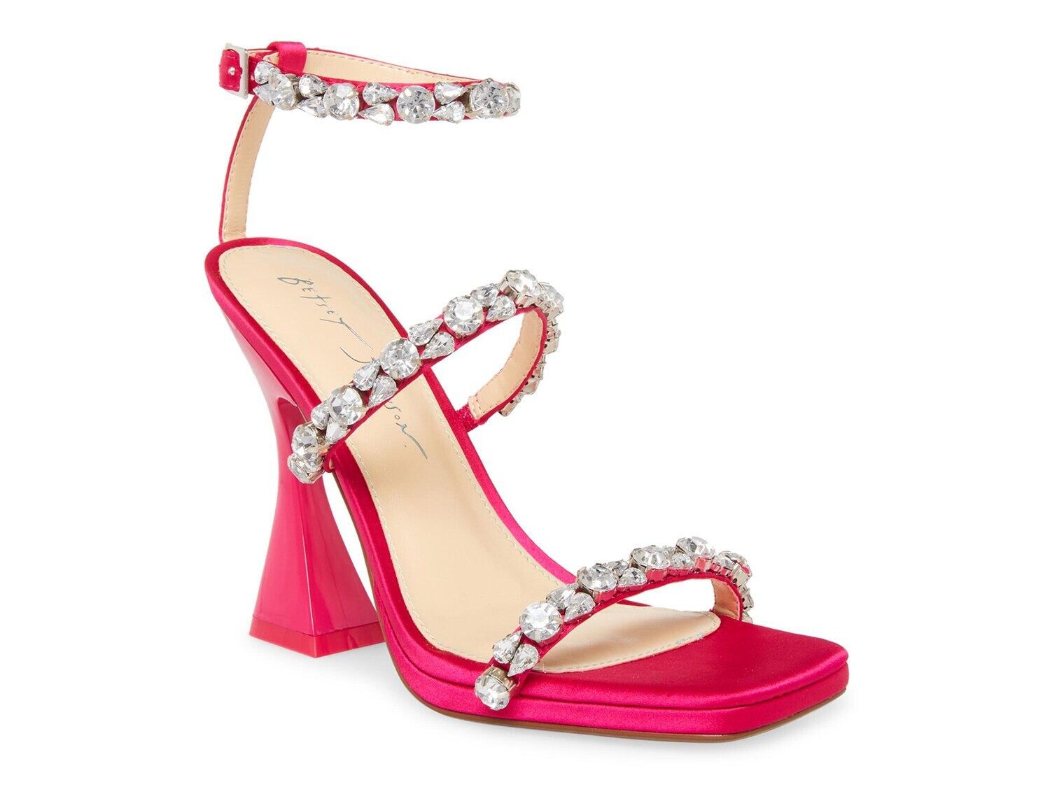 

Босоножки Betsey Johnson Perry, фуксия