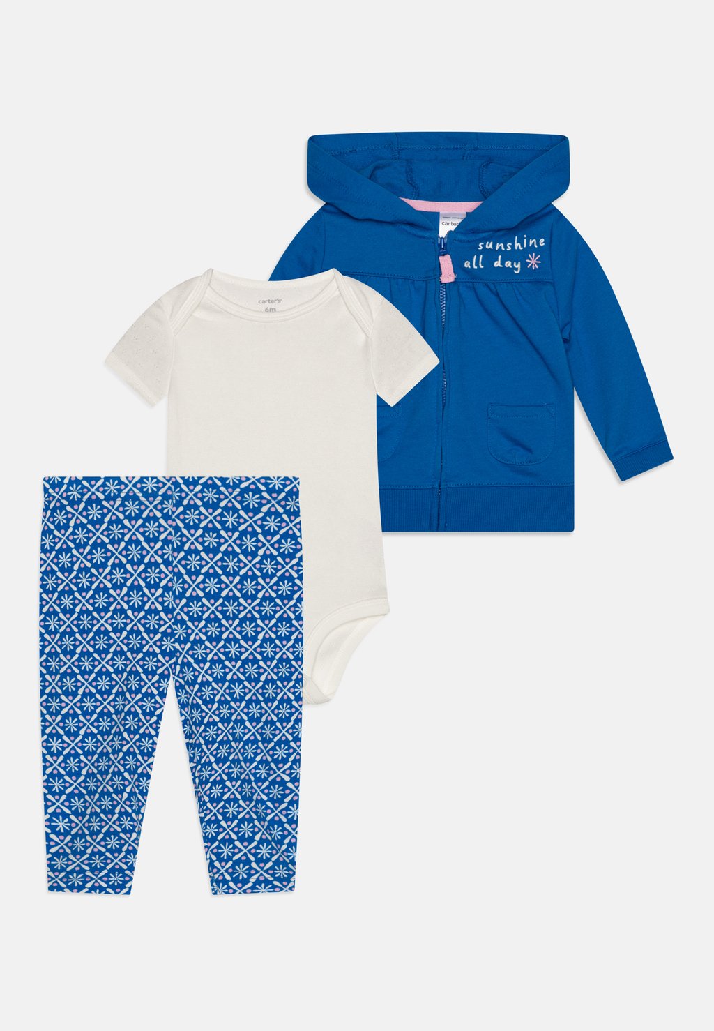 

Боди CARDI UNISEX SET Carter's, цвет blue