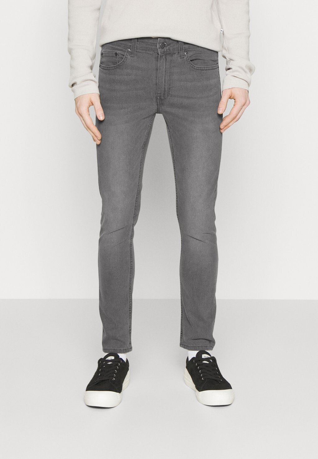 

Джинсы Skinny Fit ONSXXX SUSTAINABLE WARP FIT Only & Sons, серый деним