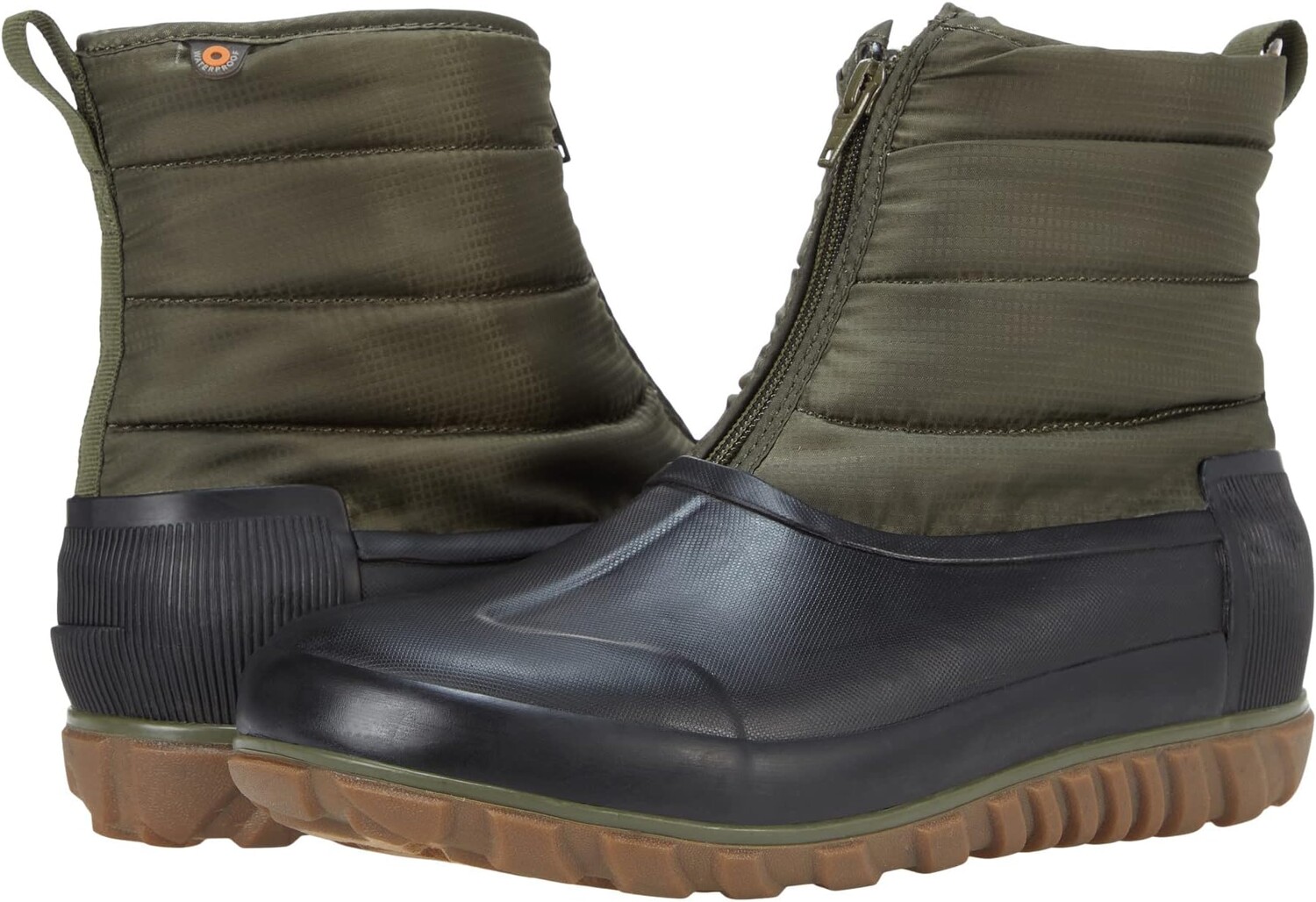 

Зимние ботинки Classic Casual Winter Zip Bogs, цвет Olive