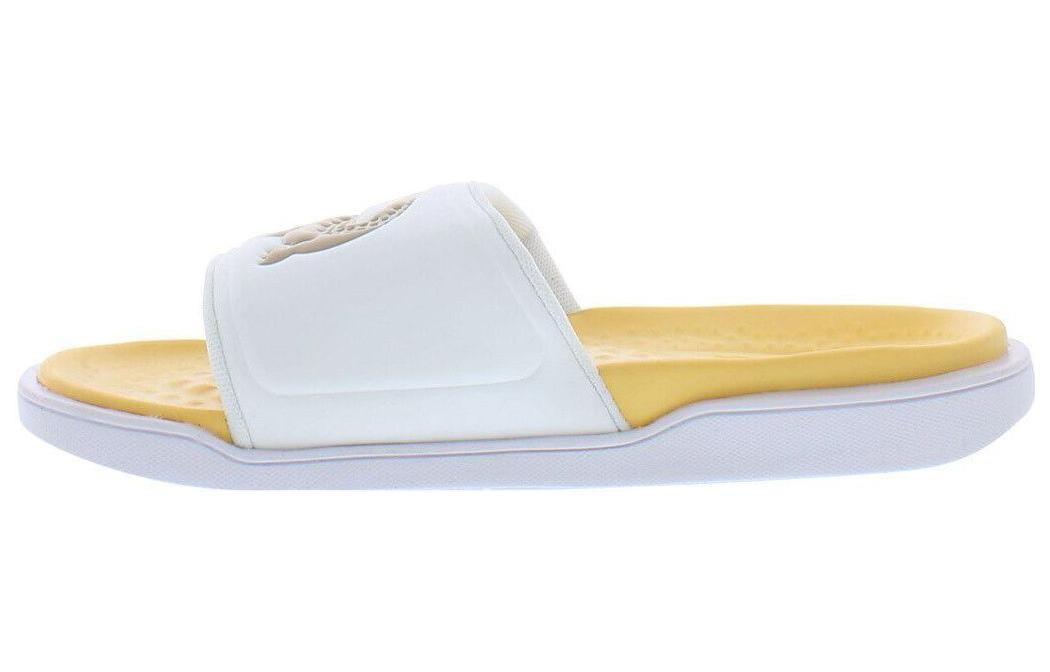 

Шлепанцы женские белые Lacoste