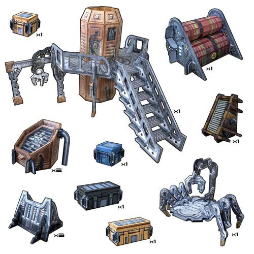 

Аксессуары Battle Systems Battle Systems Terrain: Engineering Sector