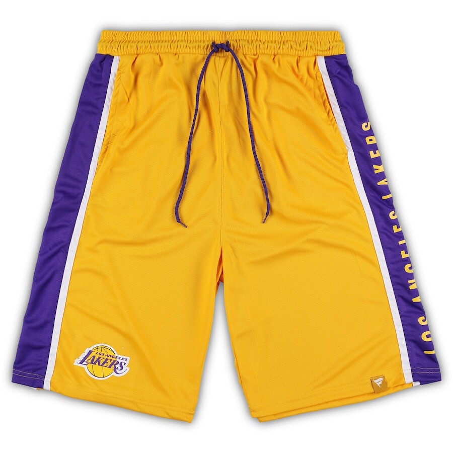 

Шорты Fanatics Branded Los Angeles Lakers, золотой