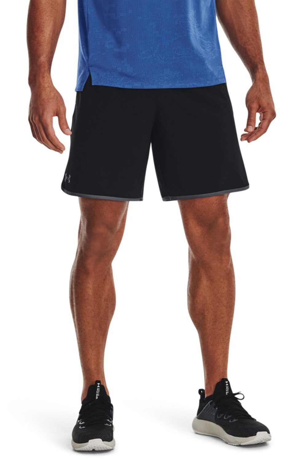 

Черные 8-дюймовые шорты для HIIT Under Armour, черный