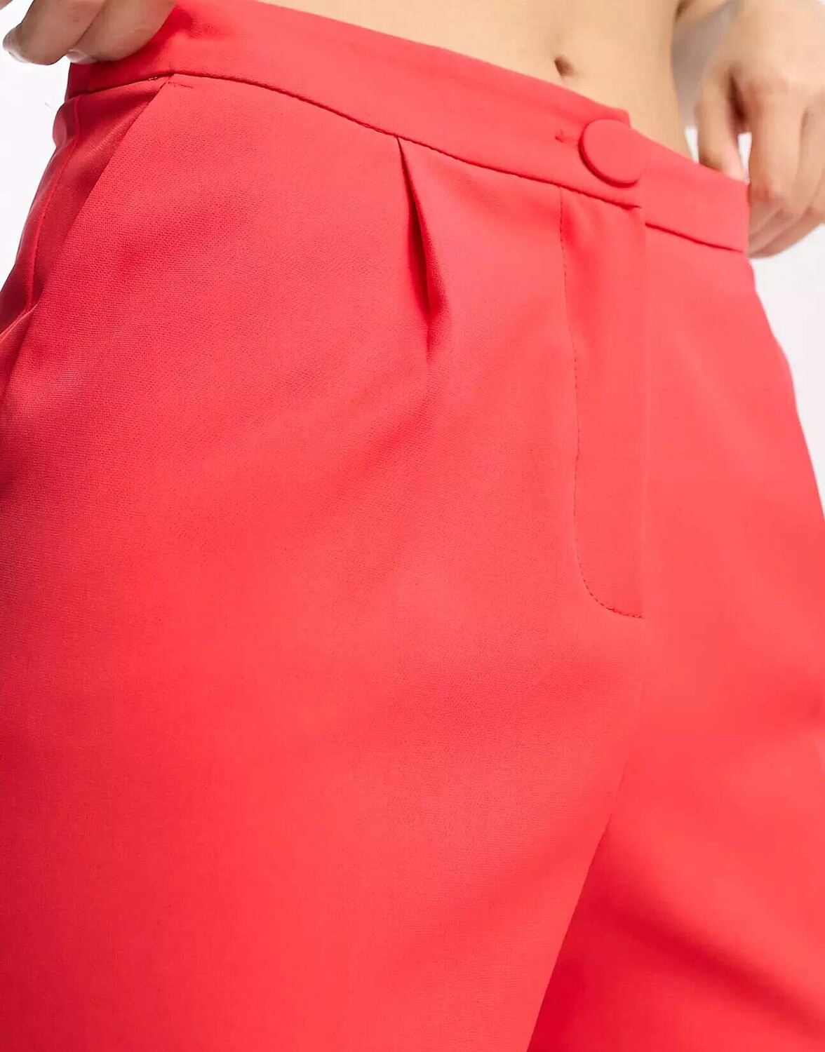 

Красные брюки с напуском Miss Selfridge Petite - RED, Красный