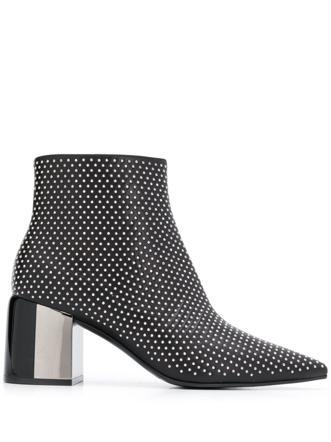 

Casadei ботильоны с заклепками, черный