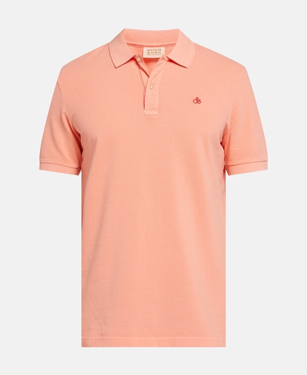 

Рубашка поло Scotch & Soda, лосось