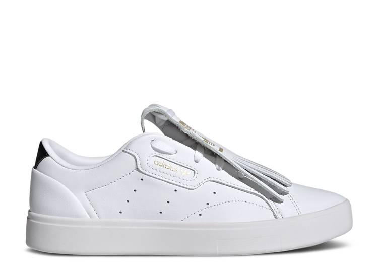 Кроссовки Adidas WMNS SLEEK 'CLOUD WHITE', белый кроссовки superdry vegan sleek white white
