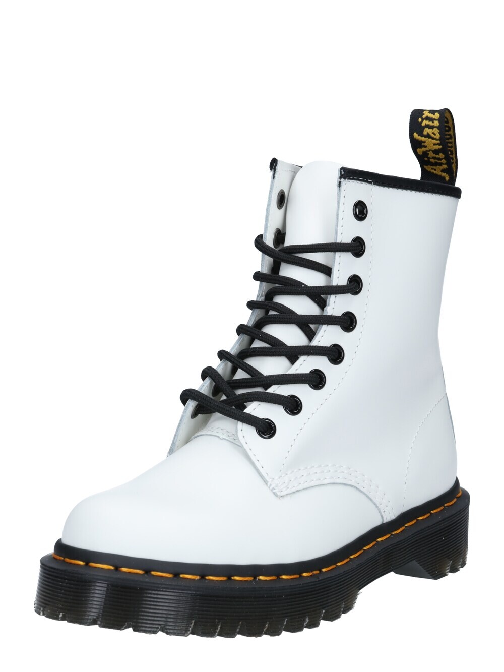 

Ботильоны на шнуровке Dr. Martens, белый