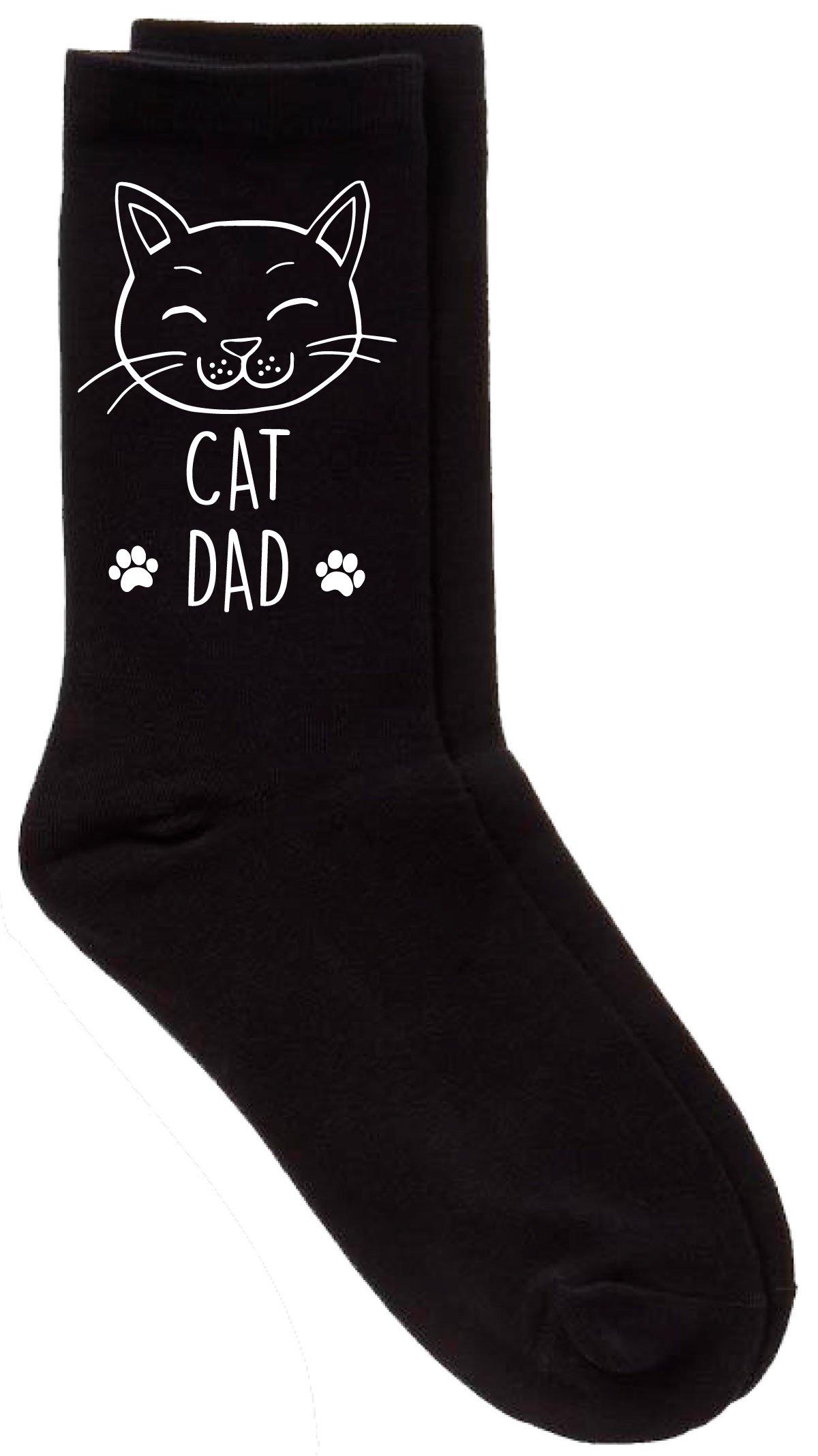 Черные носки Cat Dad 60 SECOND MAKEOVER, черный