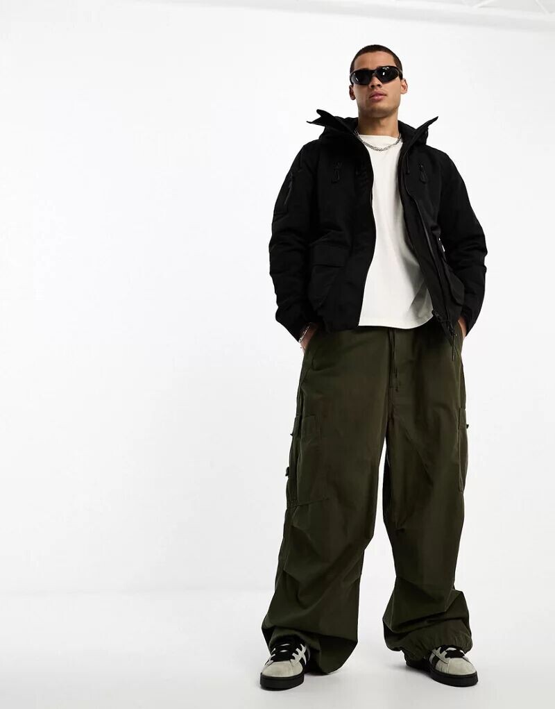 

Черная ветровка Superdry Ultimate Windcheater