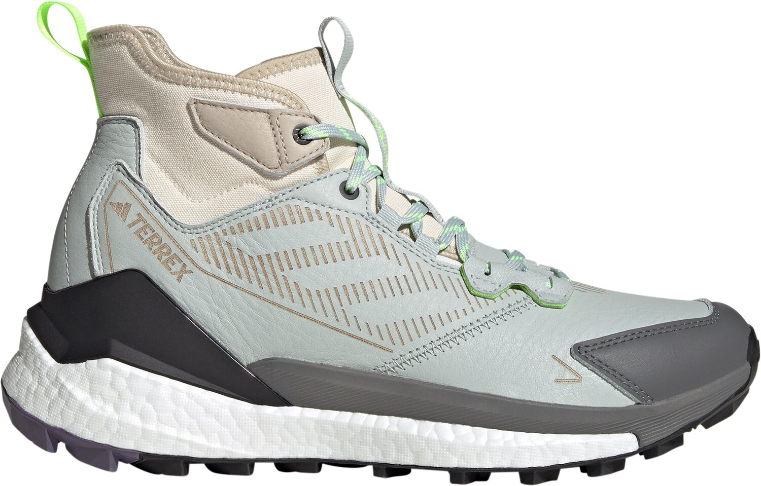 

Походные ботинки Terrex Free Hiker 2.0 MWN adidas, серый