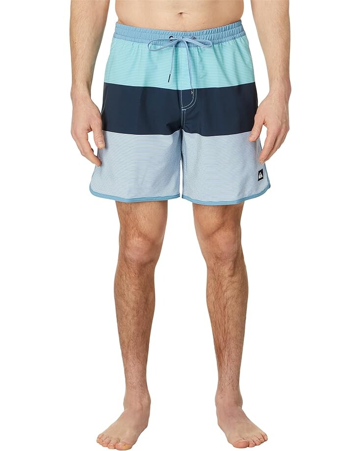 Шорты Quiksilver 17 Surfsilk Tijuana Volley Shorts, синий цена и фото