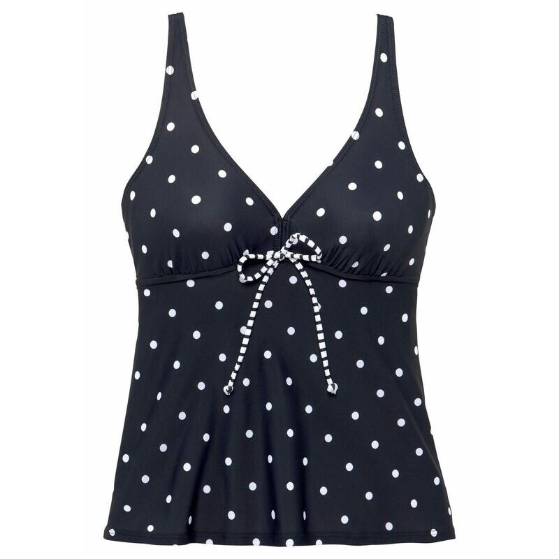 

s.Oliver Beachwear топ танкини на косточках »Audrey« для женщин, цвет schwarz