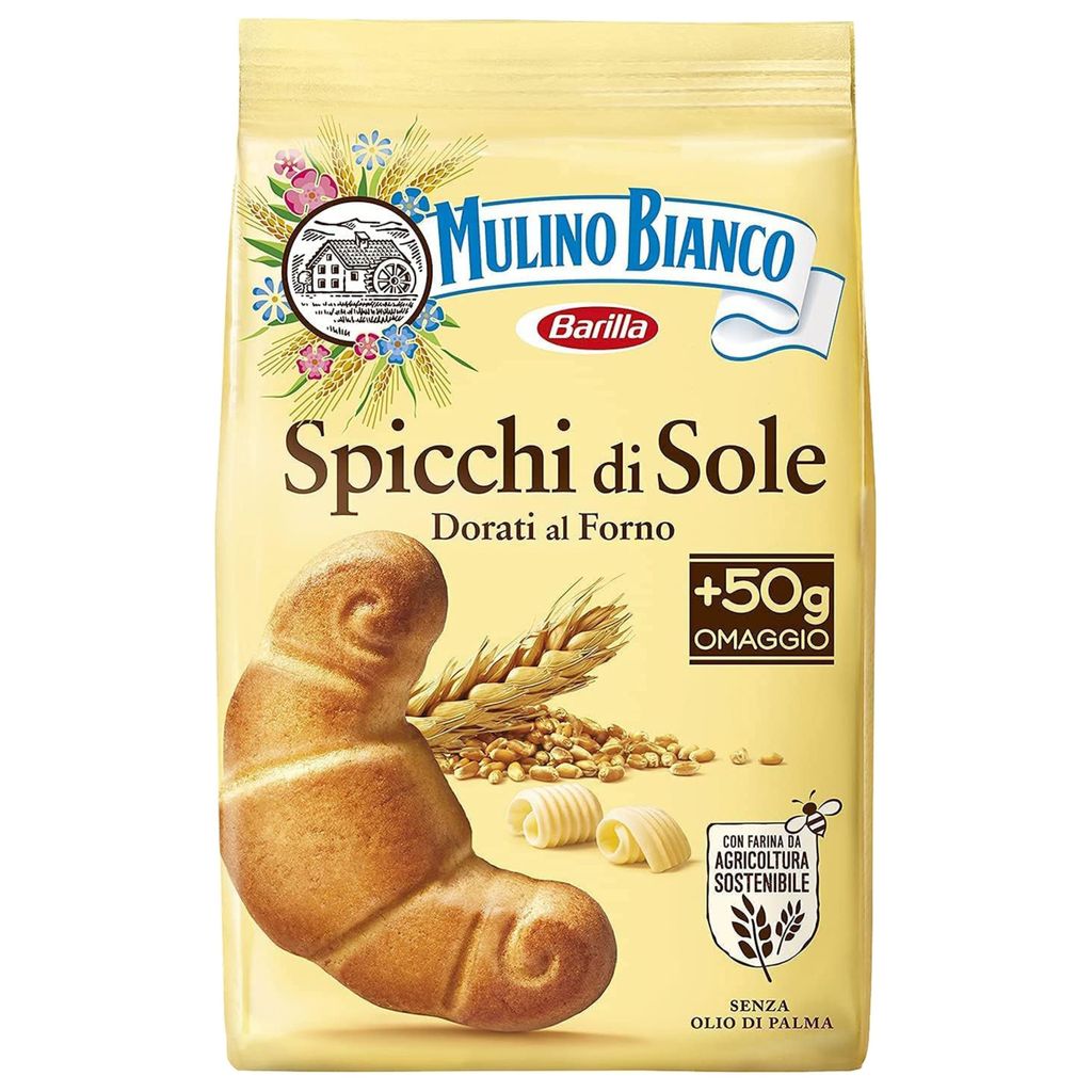 MULINO BIANCO Spicchi di Sole - Круассаны с маслом 400г x 3 упаковки sarcia.eu