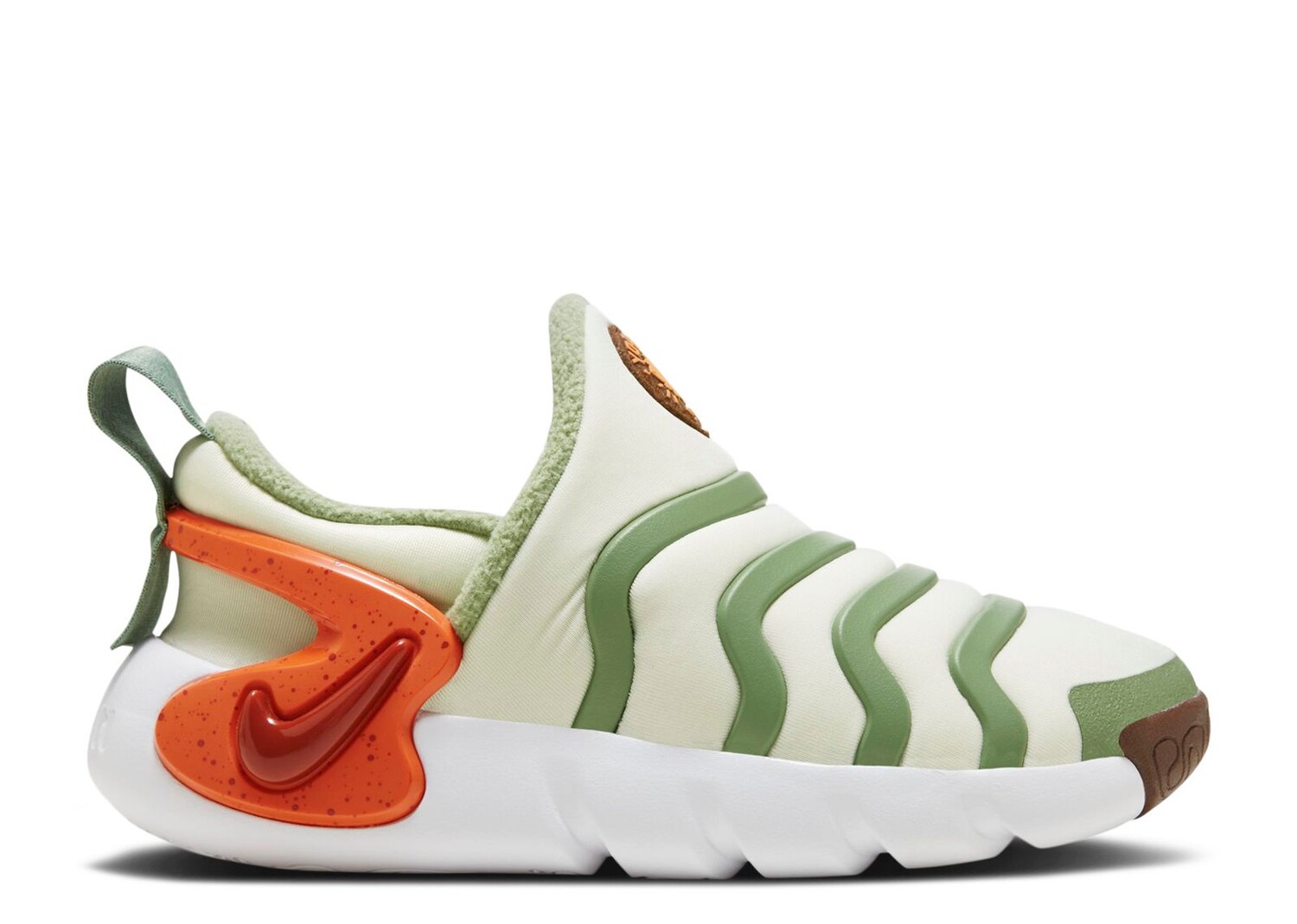 Кроссовки Nike Dynamo Go Se Ps 'Sea Glass Orange', зеленый