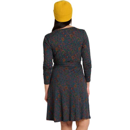 Платье с запахом Cue женское Toad&Co, цвет True Navy Paisley Print платье панинтер для офиса 46 размер