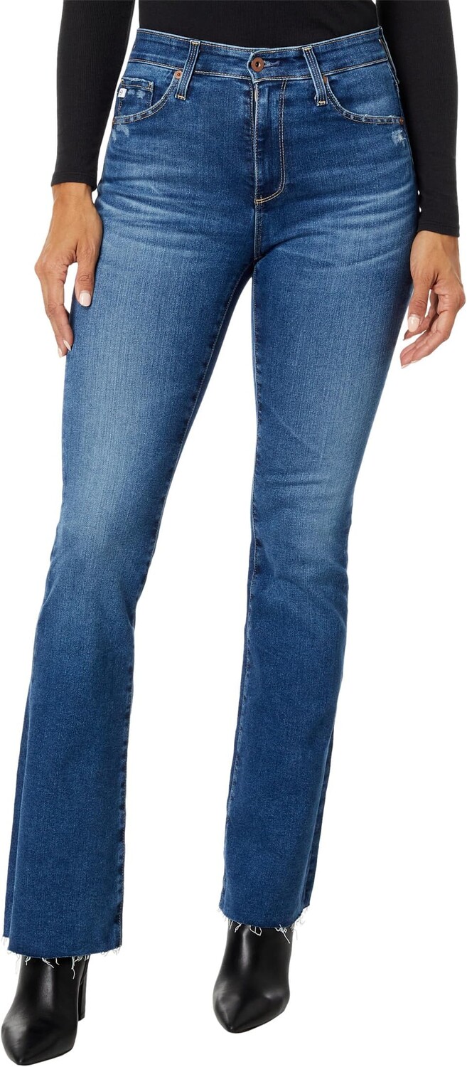 

Джинсы Farrah High-Waisted Boot in Brighton AG Jeans, цвет Brighton