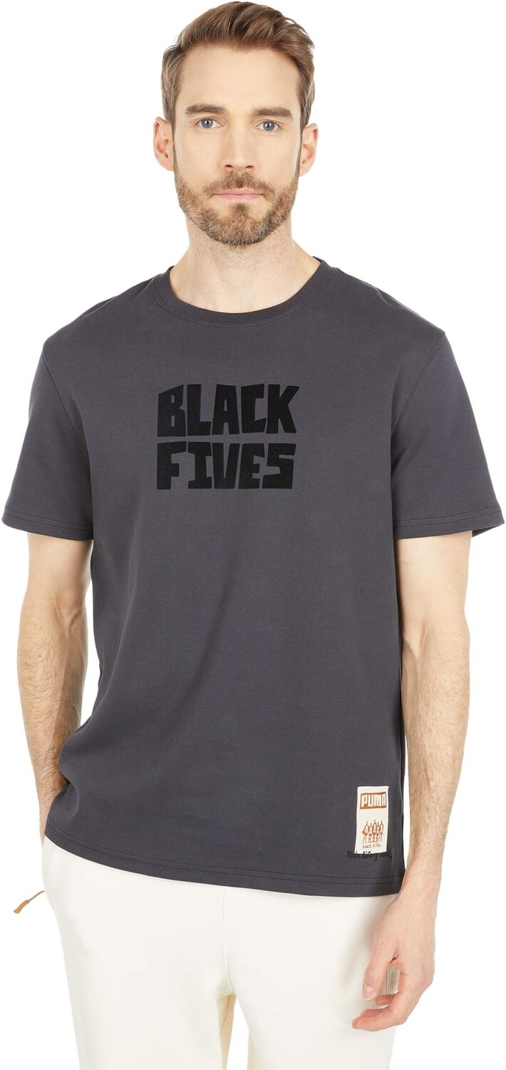 

Футболка Black Fives Timeline PUMA, цвет Phantom Black