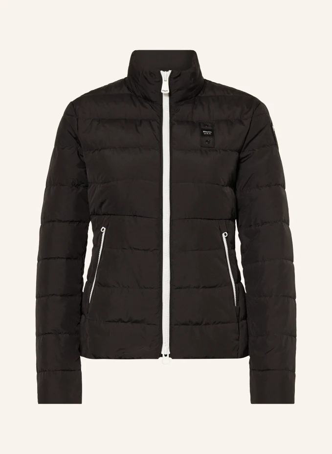 Стеганая куртка с утеплителем dupont sorona Blauer, черный куртка с утеплителем dupont sorona blauer черный