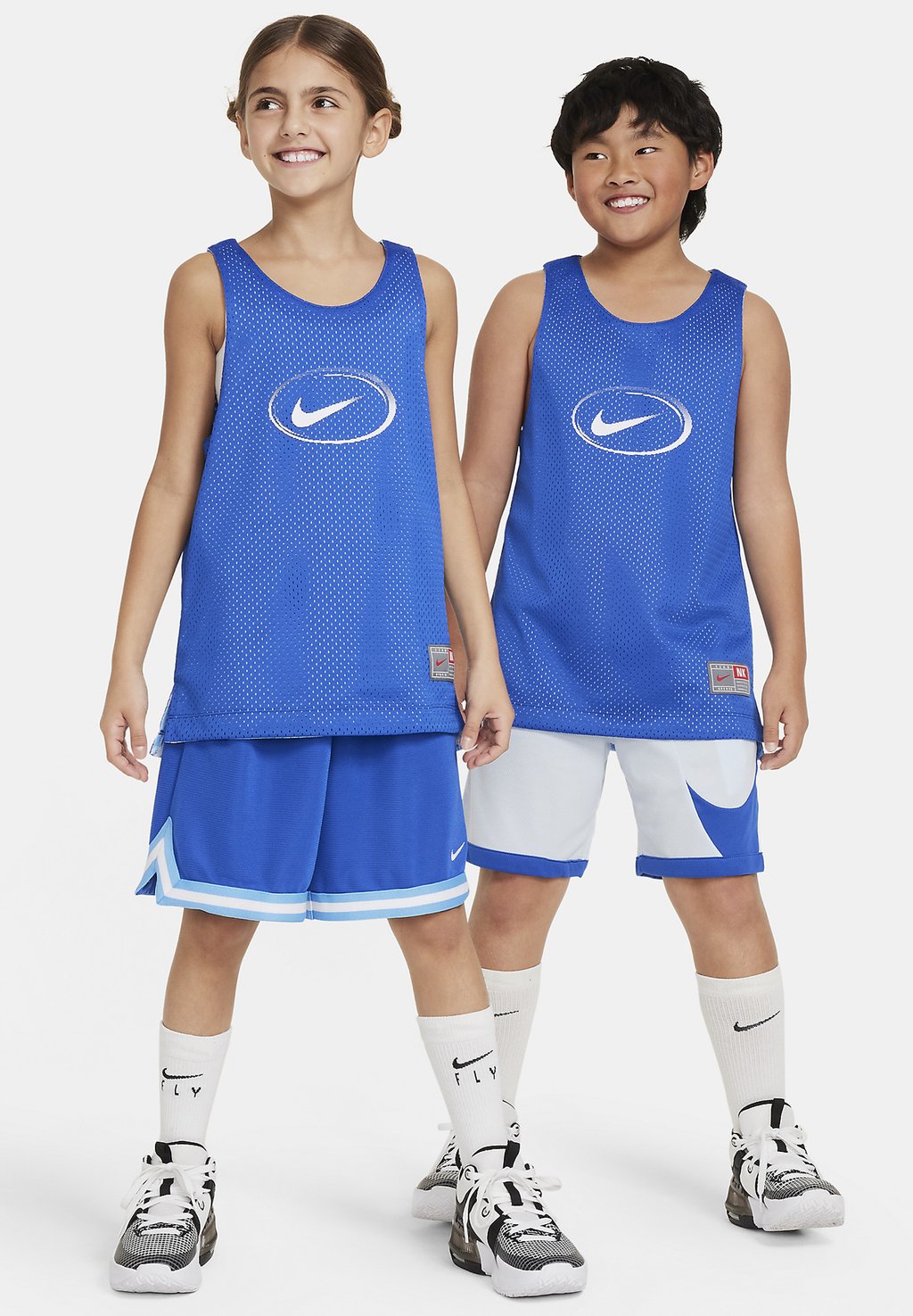 

Топ Reversibl Unisex Nike, цвет game royal university blue white