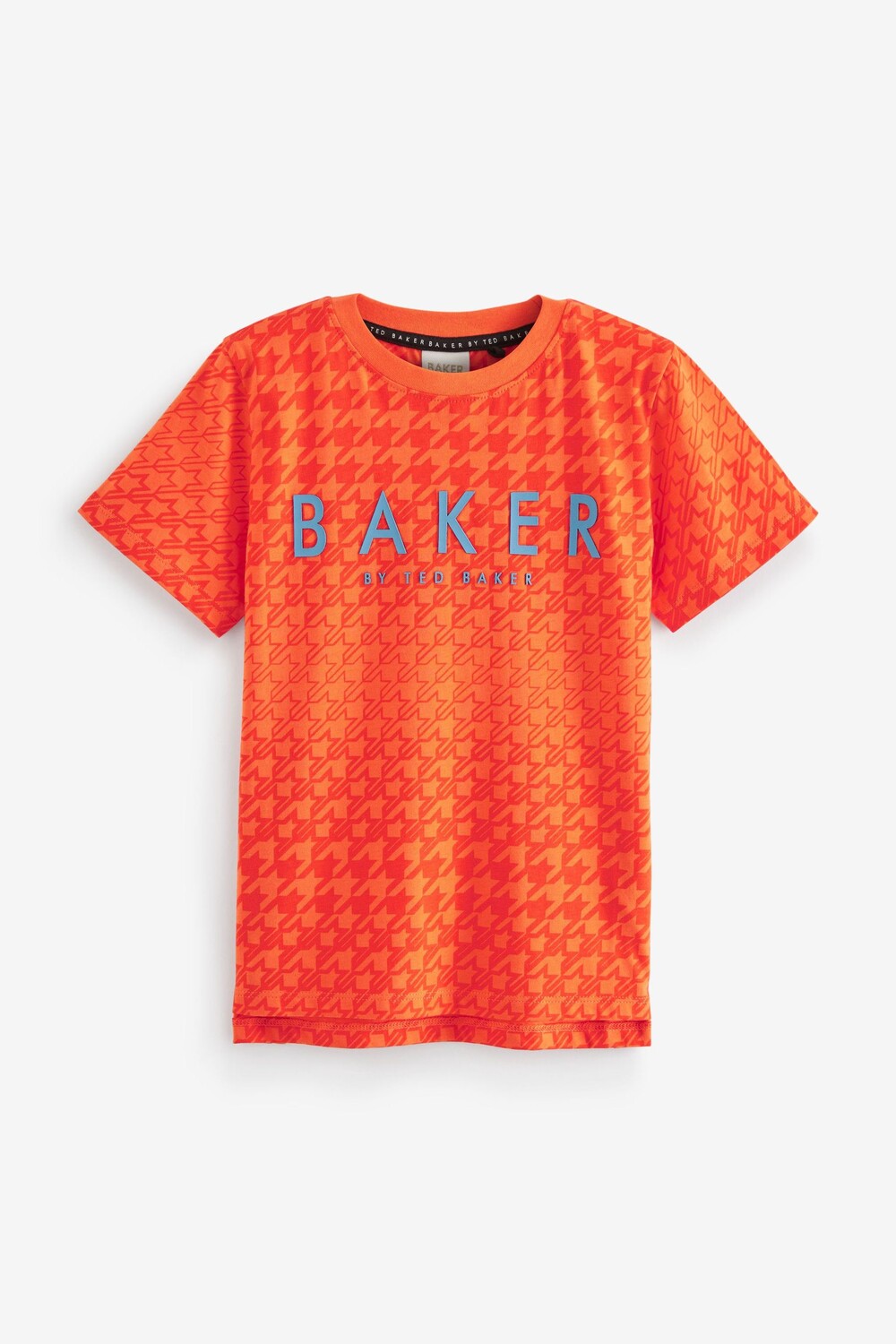 

Футболка с геометрическим рисунком Baker by Ted Baker, оранжевый