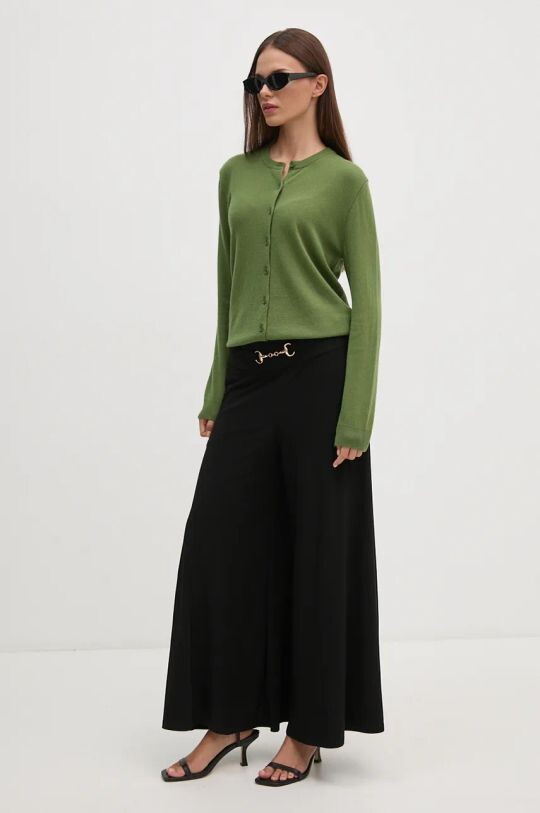 

Кардиган из смесовой шерсти United Colors of Benetton, зеленый