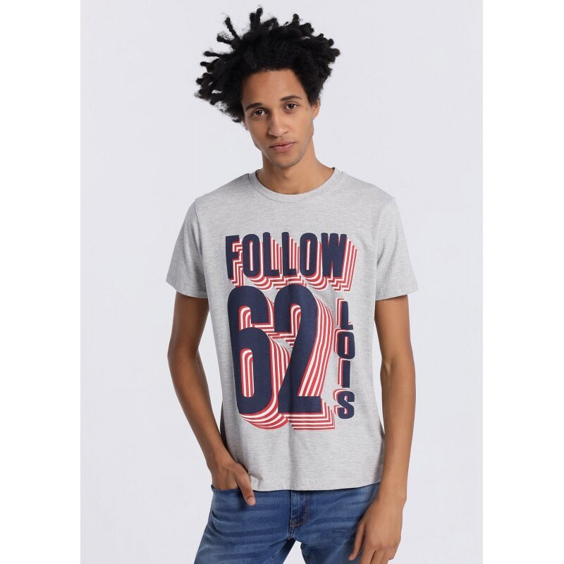 

Футболка Lois Jeans 133336-15717-3295, серый