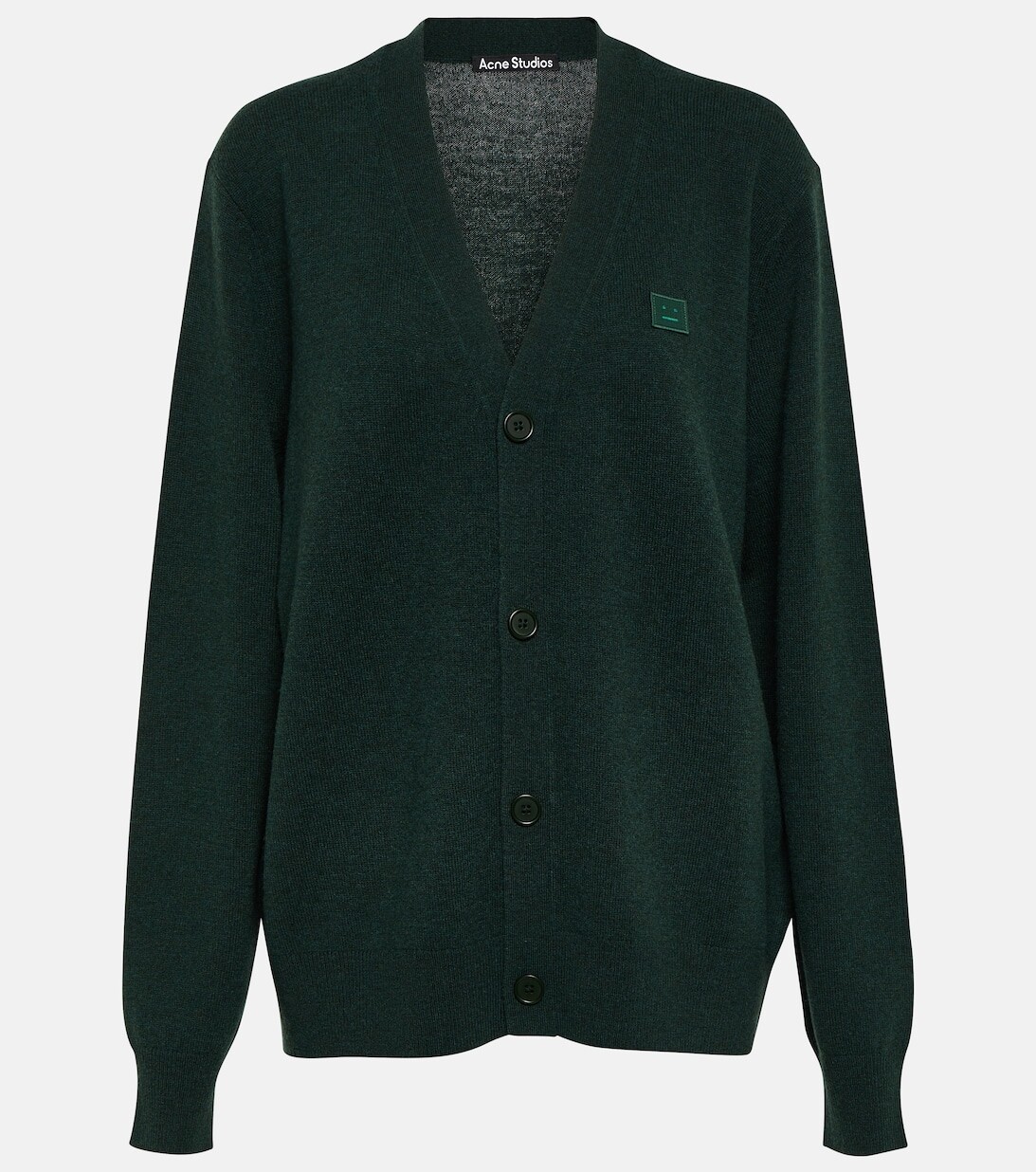 

Шерстяной кардиган Keve ACNE STUDIOS, зеленый