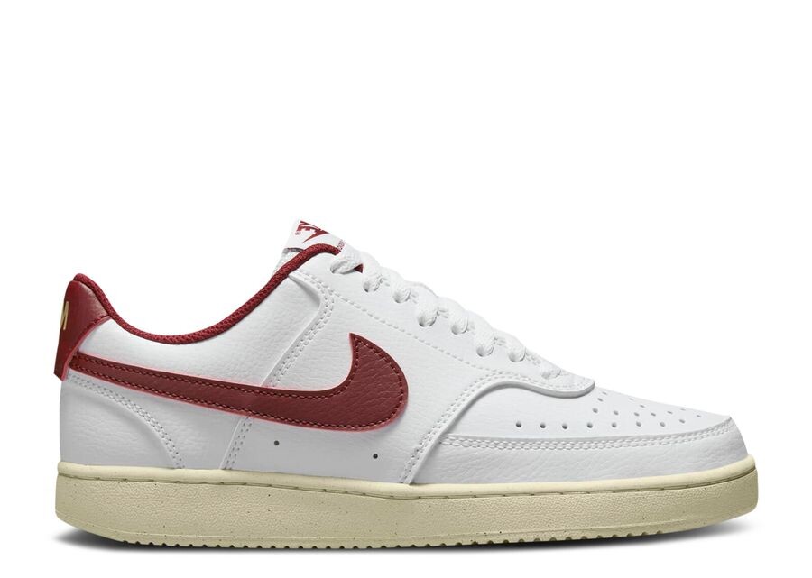 

Кроссовки Nike Wmns Court Vision Low Next Nature, цвет White Team Red