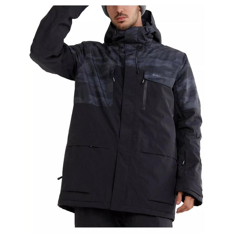 Мужская лыжная куртка Ryder Jacket - Черный Fundango, цвет schwarz лыжная куртка willow padded jacket men черный fundango цвет schwarz
