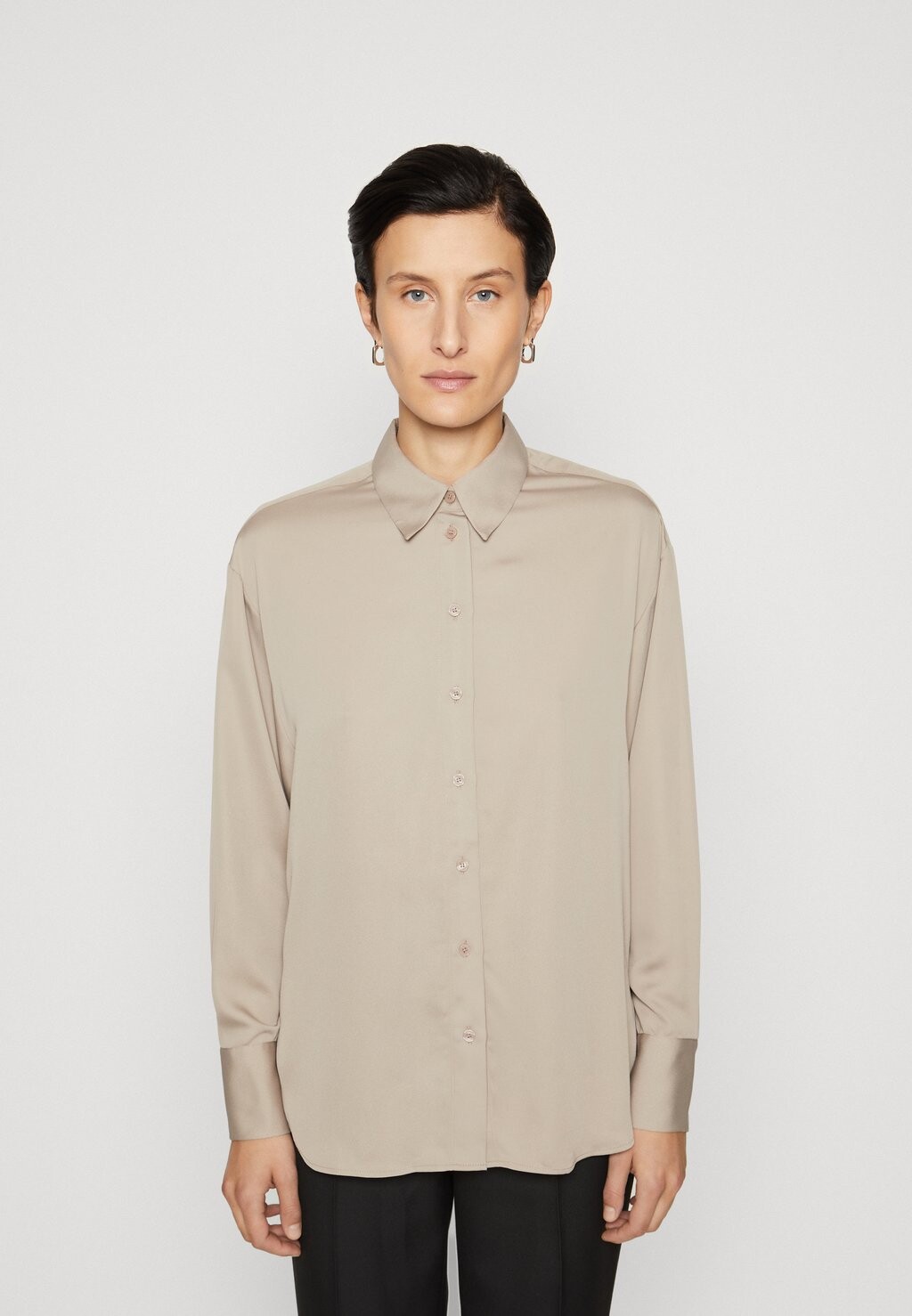 

Рубашка Calvin Klein РУБАШКА RECYCLED RELAXED, цвет neutral taupe