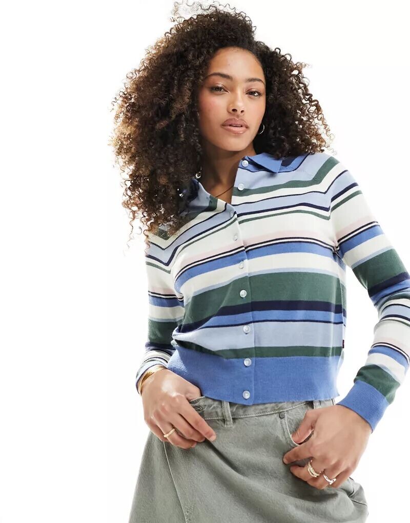 

Кардиган в розово-синюю полоску Levi's Salma