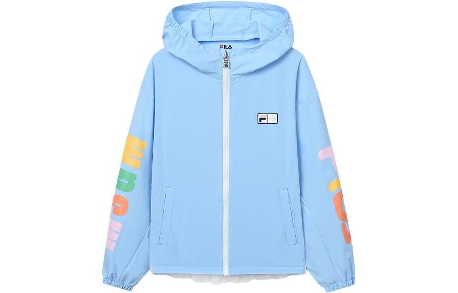 

Детская уличная куртка FILA, цвет Qingyalan