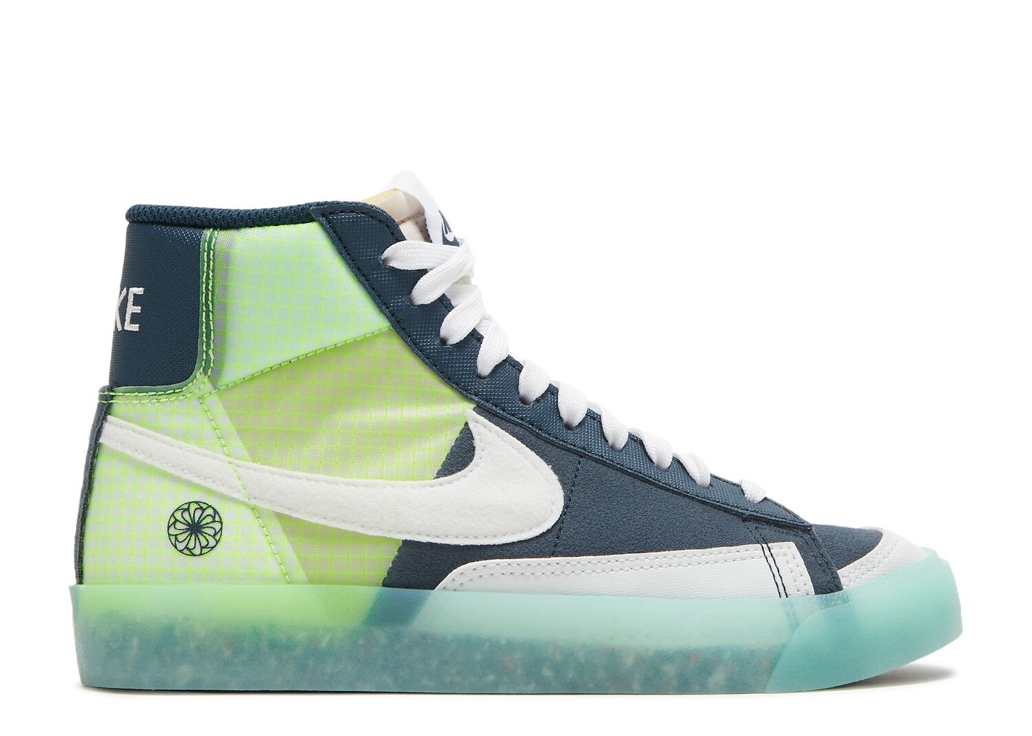 

Кроссовки Nike Blazer Mid '77 Gs 'Move To Zero - Armory Navy', синий