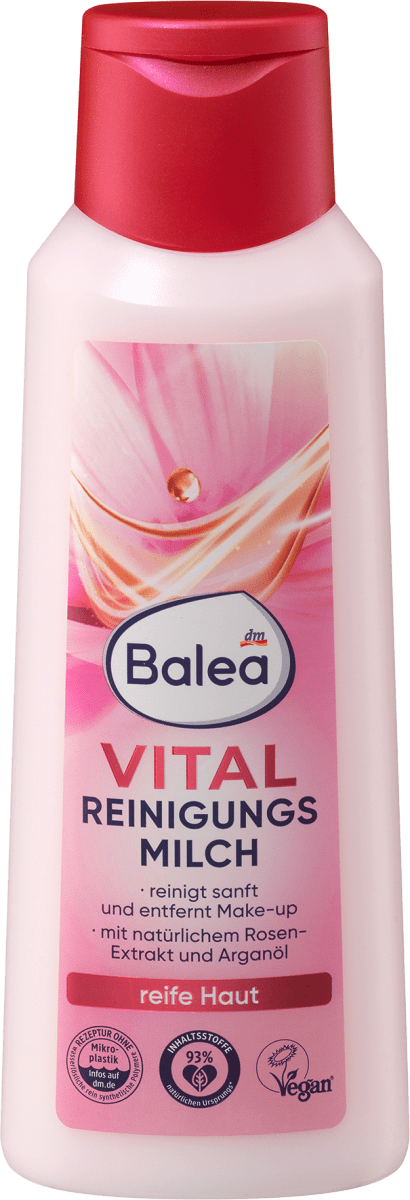 Очищающее молочко Vital Rose 200 мл Balea